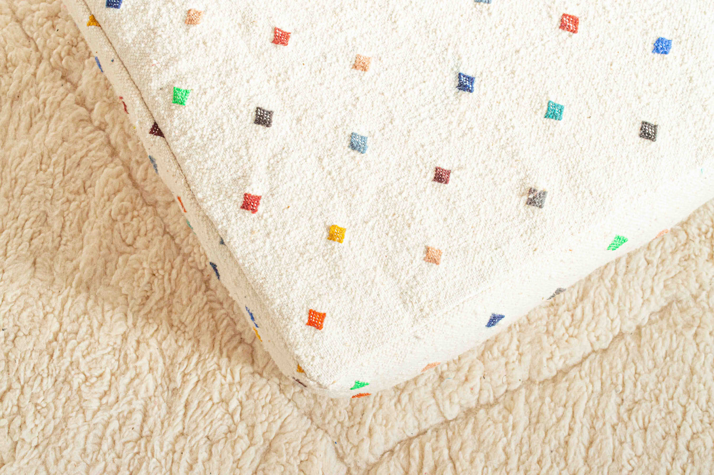 Moroccan Kilim Pouf