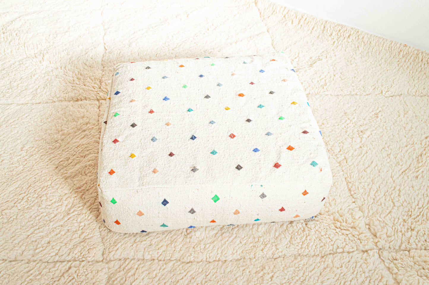 Moroccan Kilim Pouf
