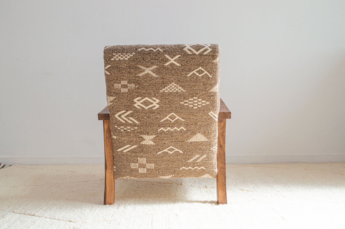 Mid century Chair - Berber Symbols