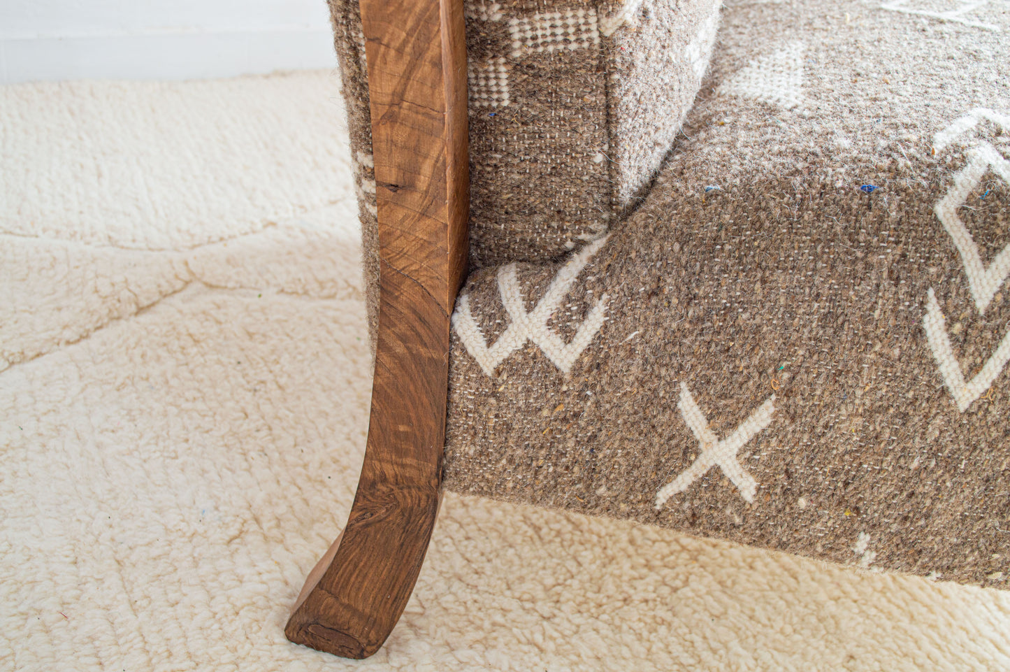 Mid century Chair - Berber Symbols