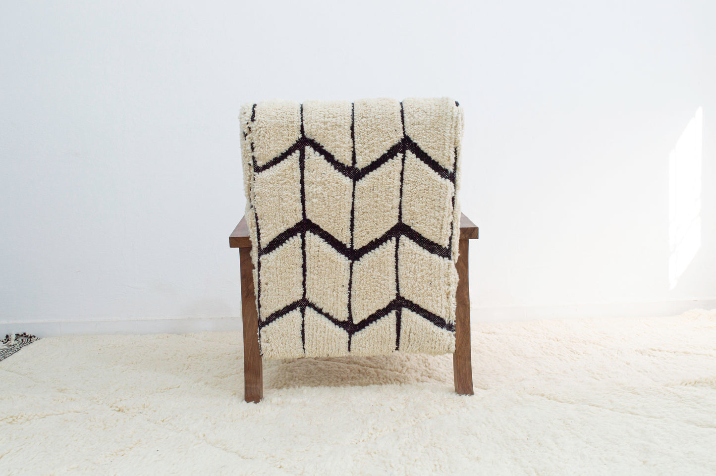 Mid Century Chair - White