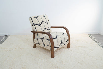 Mid Century Chair - White