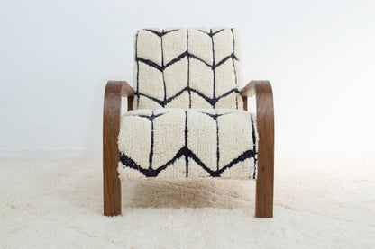 Mid Century Chair - White